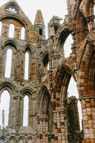 Whitby Abbey, North Yorkshire, England  photo