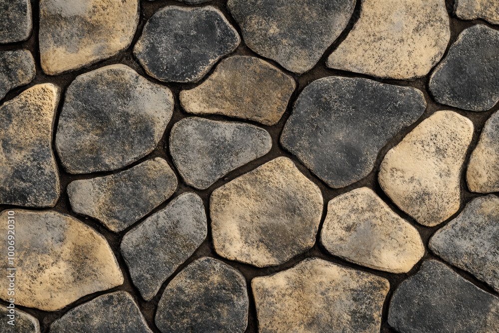 Black and Tan Stone Pathway Black and Tan Stone Pathway