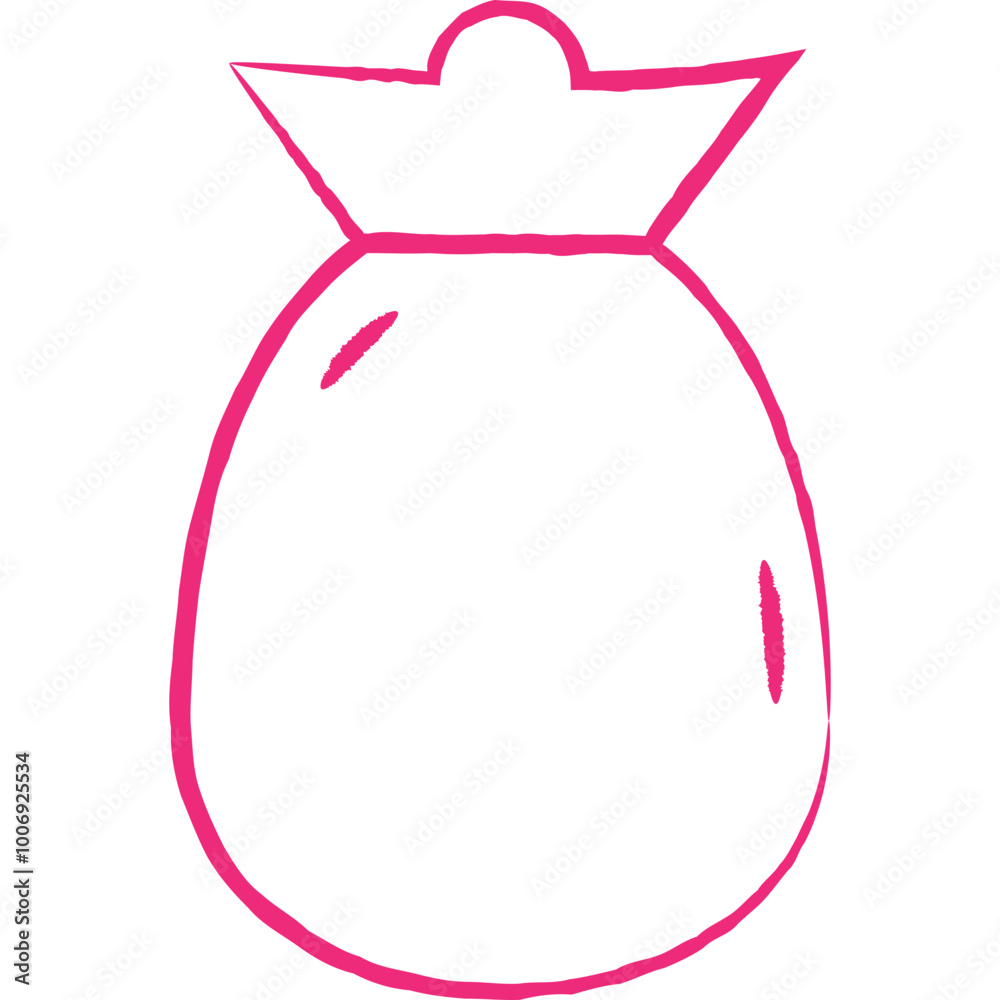 Christmas, New Year Vector Icon element, Isolated white background