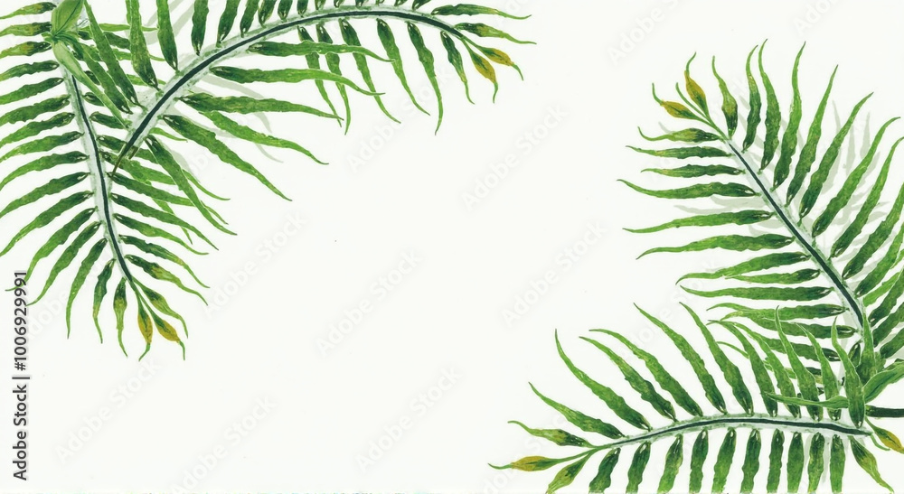 Obraz premium tree leaves