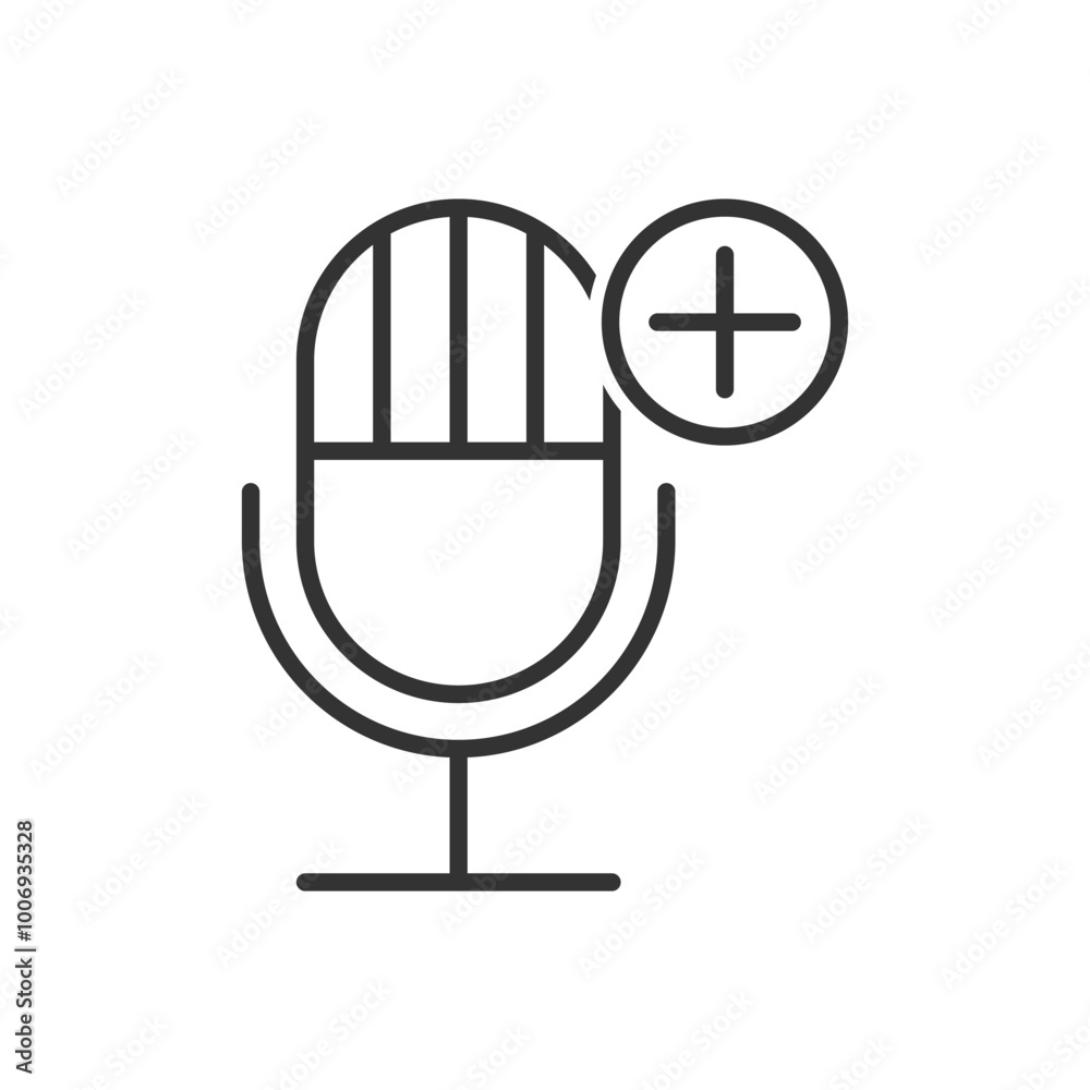 Add Microphone Icon Add Microphone Icon