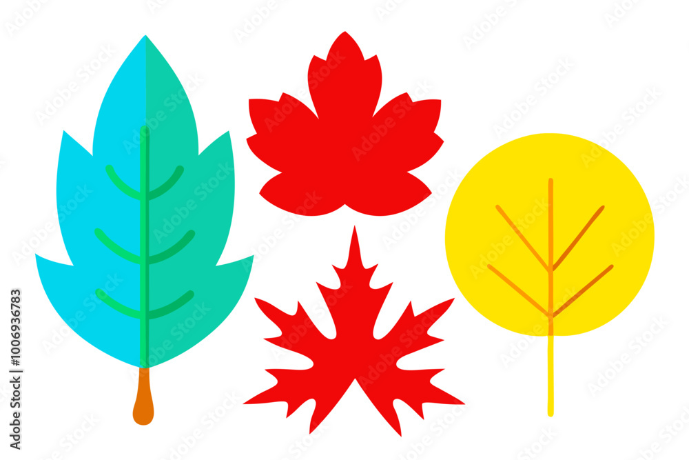 Vibrant Collection of Flat Stylized Leaves with Beautiful Vector Illustration for Creative Projects
Vibrant Collection of Flat Stylized Leaves with Beautiful Vector Illustration for Creative Projects