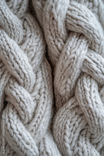 winter knit texture, cozy knitted texture in gray and white creates a rustic winter vibes background