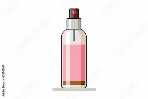 Facial cleansing milk color icon vector