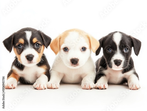 group of puppies