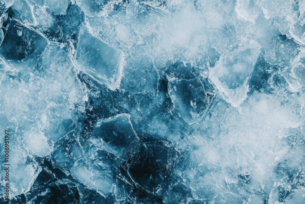 Frosted Blue Ice Texture for Creative Projects Frosted Blue Ice Texture for Creative Projects