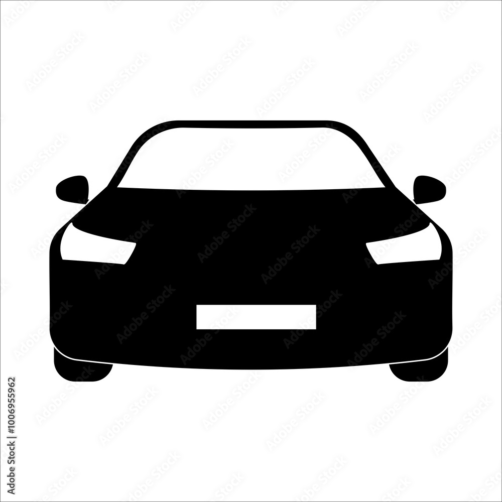 Icono de coche, vehículo, auto, automovil o carro