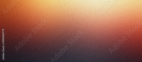 "Abstract Gradient Background with Pink-Yellow Grainy Texture | Grunge Noise Banner & Poster Design"