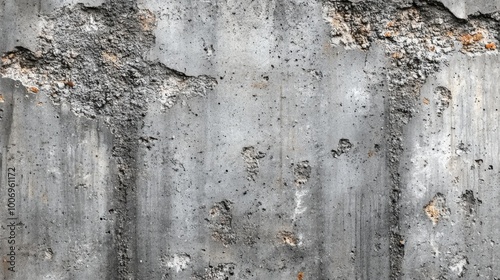 Close up of a concrete wall with some rust