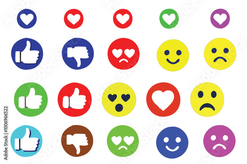 Instagram, Facebook, WhatsApp, LinkedIn, TikTok, YouTube, X icon png. High resolution round vector buttons. social media network logo buttons. 