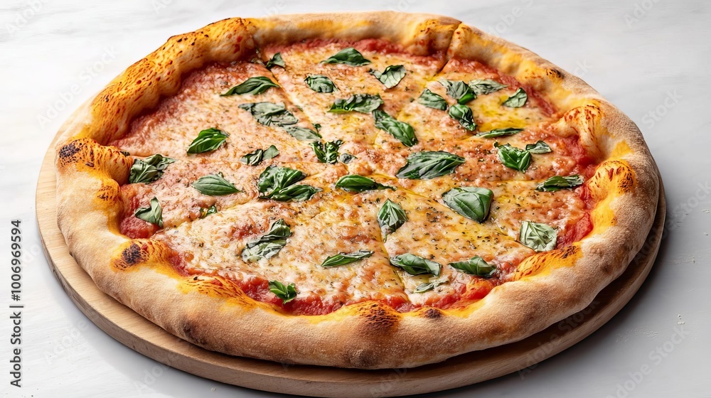 Margarita pizza herbs, crispy crust, olive oil drizzle, rustic Margarita pizza herbs, crispy crust, olive oil drizzle, rustic