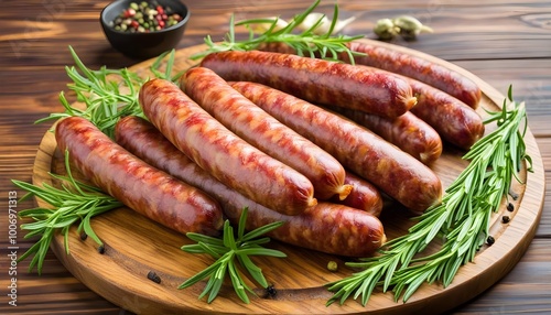 herb-infused sausage bursting with flavor