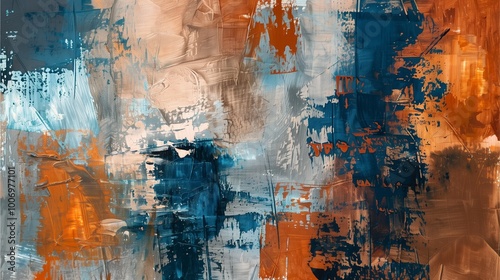 Wallpaper Mural Grungy, textured, vintage wallpaper with colorful, aged paint and rough, dirty patterns Torontodigital.ca