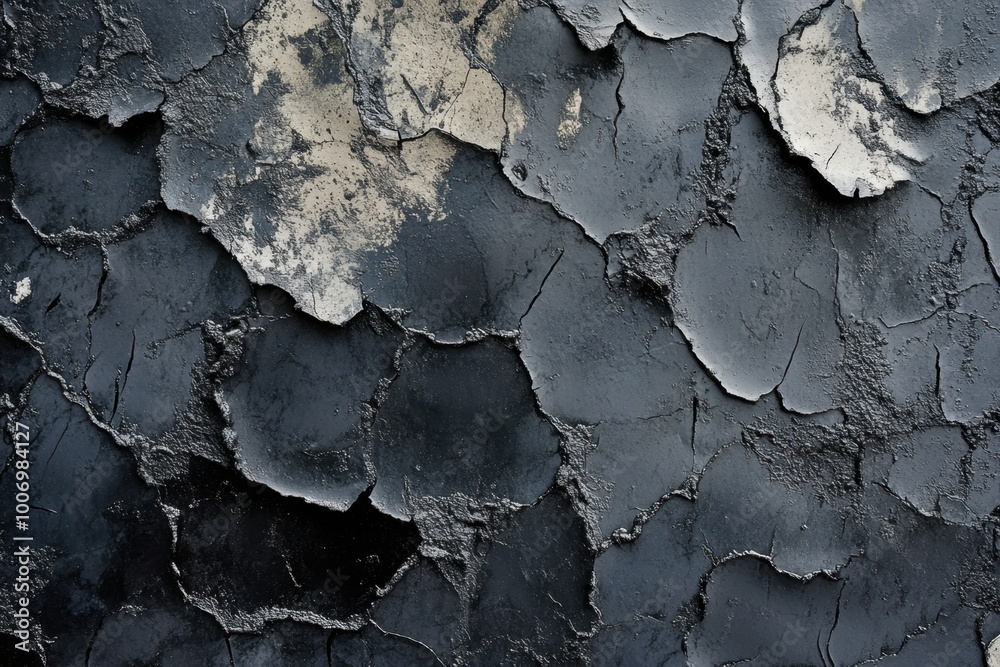 Cracked Black Paint Texture Cracked Black Paint Texture