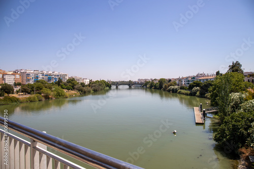 View of the river in Seville