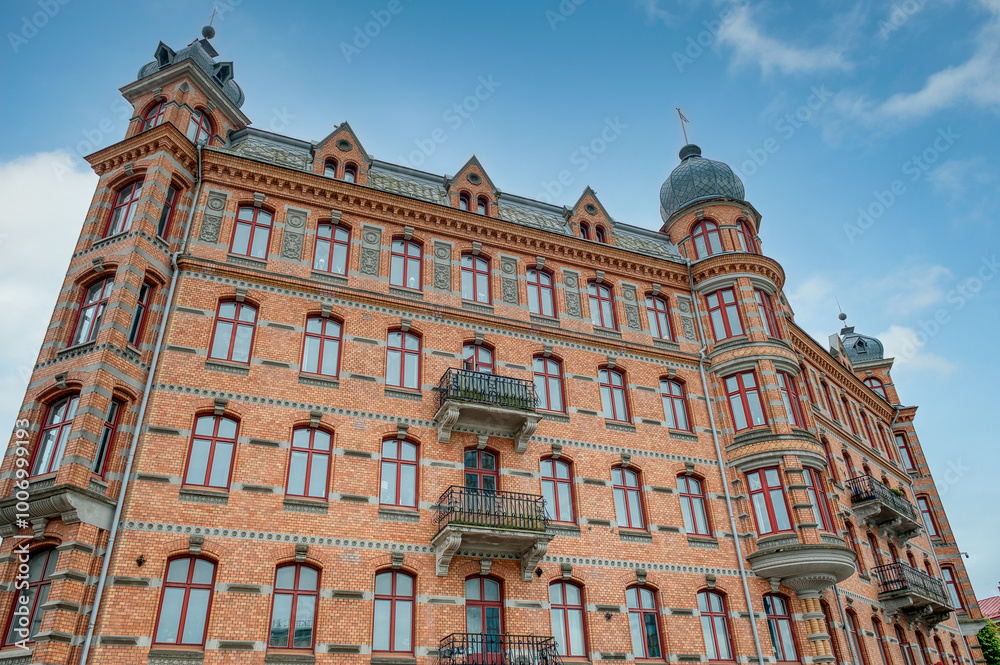 Obraz premium Gothenburg is a large Swedish city located at the mouth of the Göta River, on the west coast of the country.