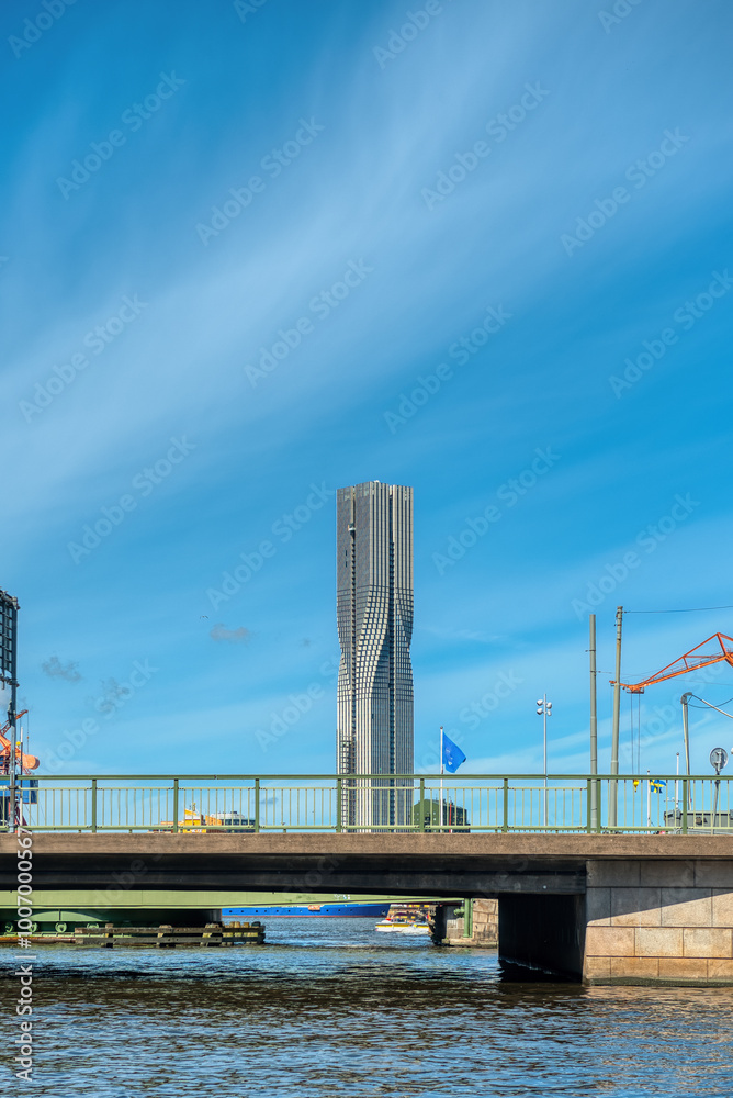 Obraz premium Gothenburg is a large Swedish city located at the mouth of the Göta River, on the west coast of the country.