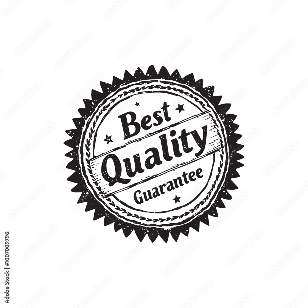 Vector best quality guarantee label seal stamp Vector best quality guarantee label seal stamp