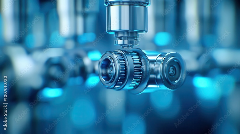 Mechanical linkages in a robotic system, showing precise control of movement and power, robotic linkages, mechanical precision Mechanical linkages in a robotic system, showing precise control of movement and power, robotic linkages, mechanical precision