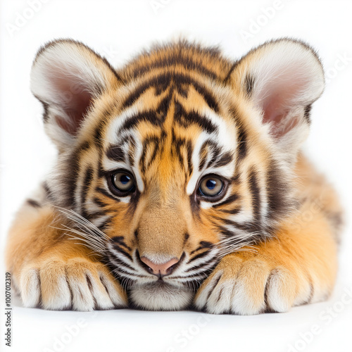 Tiger Cub Isolated