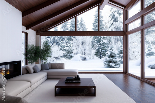 Winter Cabin Interior