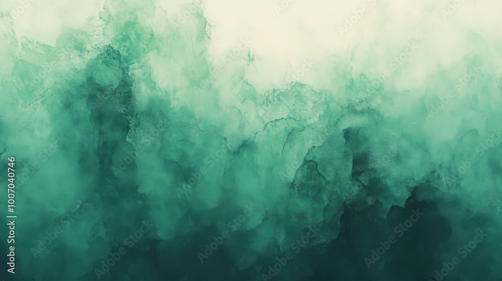 Textured abstract pattern in various shades of green, resembling a watercolor painting or a close-up of mineral layers Textured abstract pattern in various shades of green, resembling a watercolor painting or a close-up of mineral layers