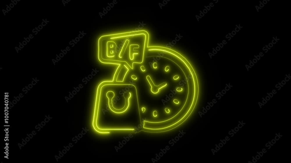 Black Friday Outline Icon in HD Video Neon Animation – Shopping and Sale Symbol for Discounts, Deals, and Retail Promotions on Black Background Black Friday Outline Icon in HD Video Neon Animation – Shopping and Sale Symbol for Discounts, Deals, and Retail Promotions on Black Background