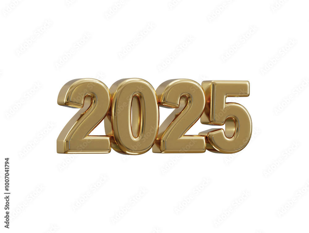 2025 New Year golden number, Extend Warm Wishes for a Happy New Year and Merry Christmas with this golden number design 3d rendering vector illustration 2025 New Year golden number, Extend Warm Wishes for a Happy New Year and Merry Christmas with this golden number design 3d rendering vector illustration