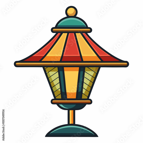 illustration of a lamp