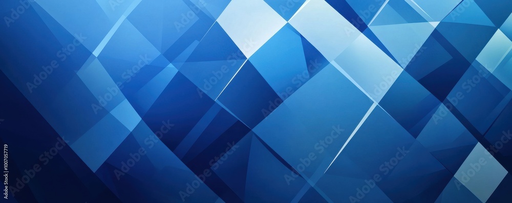Abstract blue geometric background with layered squares forming a modern pattern Abstract blue geometric background with layered squares forming a modern pattern