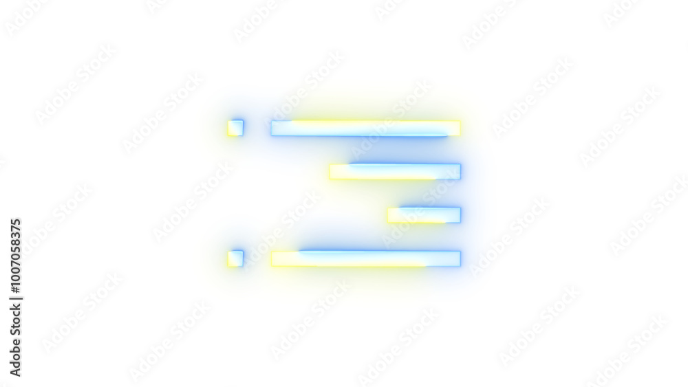 Neon icon bookmarks symbol transparent background Neon icon bookmarks symbol transparent background