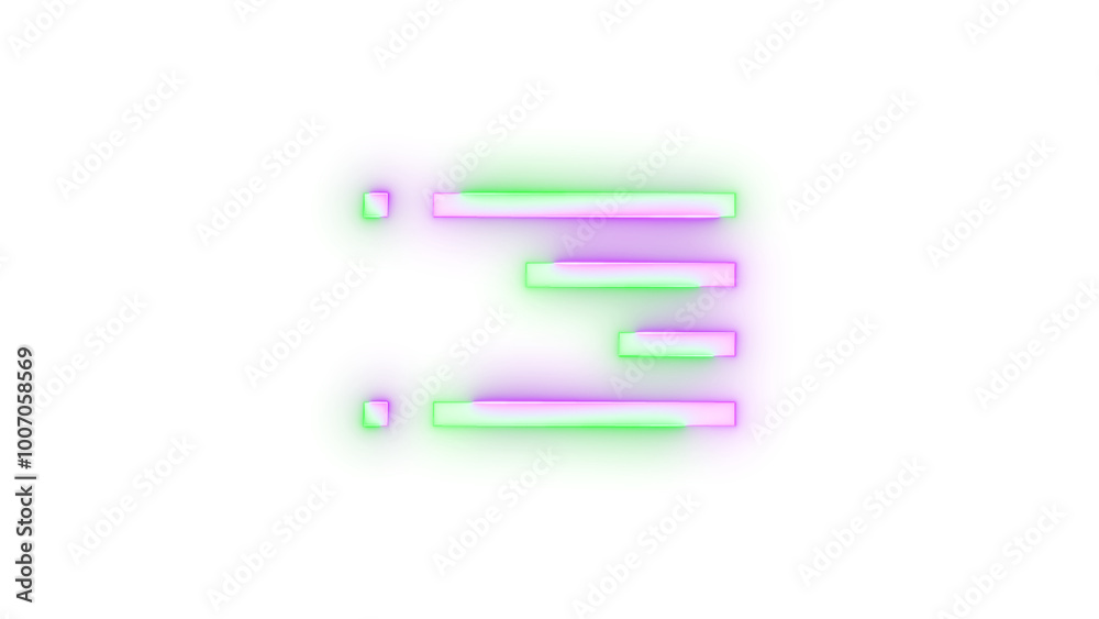 Neon icon bookmarks symbol transparent background Neon icon bookmarks symbol transparent background
