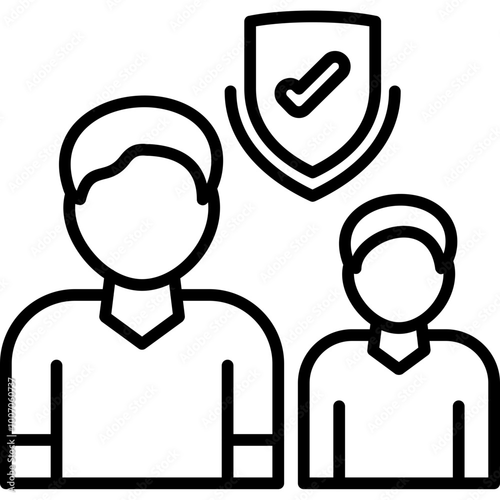 Obraz premium Parenthood icon
