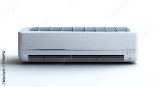 Compact air conditioning unit designed for efficient cooling in small spaces during summer days