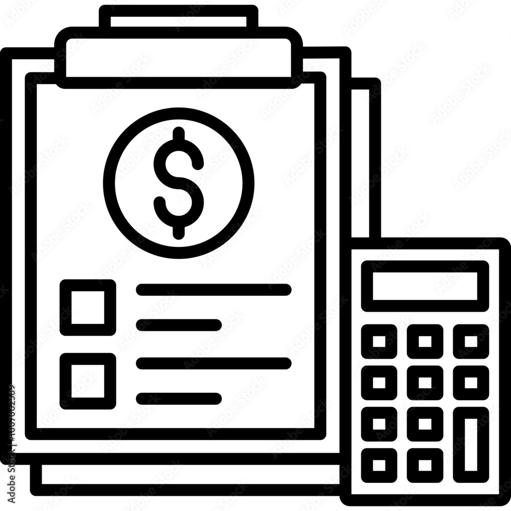 Cost Estimate icon Cost Estimate icon