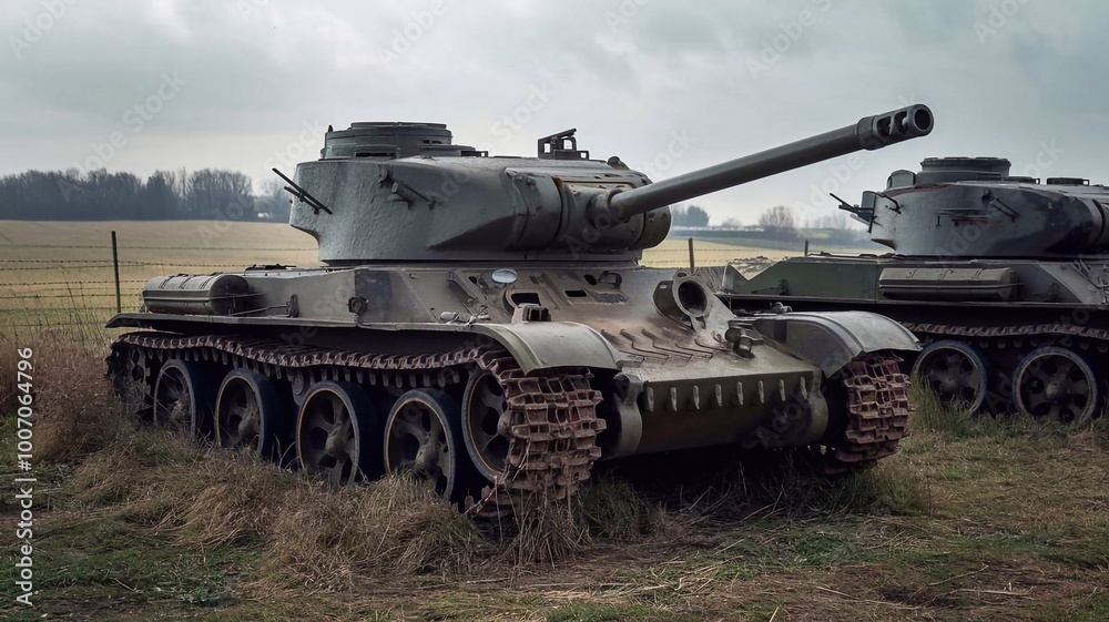two tanks representing war and destruction two tanks representing war and destruction