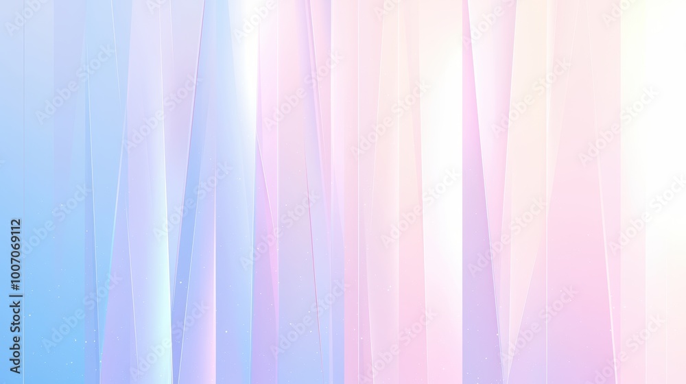 Obraz premium Soft Pastel Gradient Composition in Vertical Lines