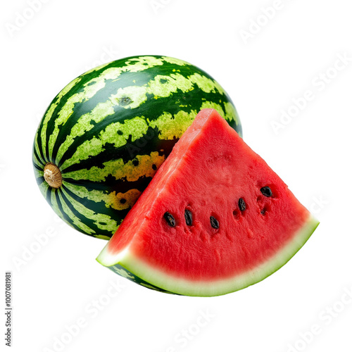 watermelon isolated on white Transparent