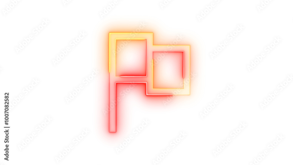 Glowing symbol icon, Glowing symbol icon,