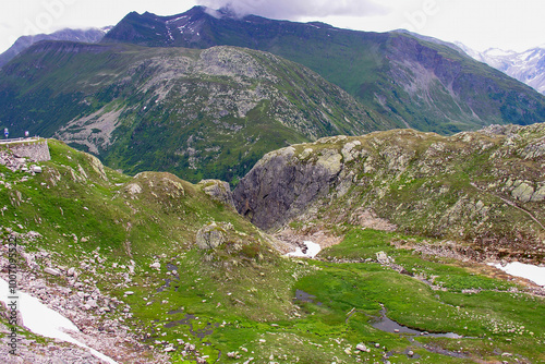 Grimsel Pass, breathtaking scenery, Switzerland