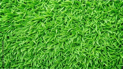 Close-up view of vibrant green grass blades, showcasing their texture and natural beauty in sunlight