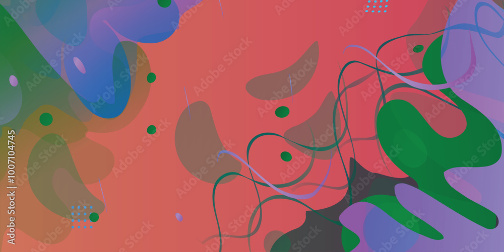 Gradient abstract dynamic shapes background for your design Gradient abstract dynamic shapes background for your design