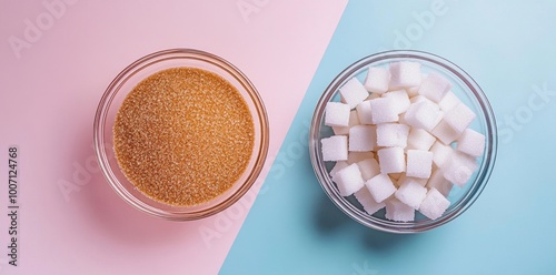 Artificial sweeteners are lowcalorie sugar substitutes offering minimal calories for health. Concept Low-Calorie Sweeteners, Sugar Substitutes, Diet, Healthy Alternatives