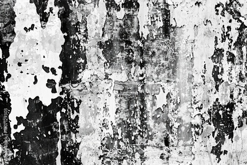 Wallpaper Mural Close-up shot of peeling paint on a worn-out wall Torontodigital.ca