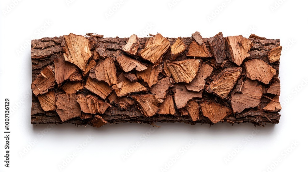Wood bark texture, natural wood, isolated on white background. Wood bark texture, natural wood, isolated on white background.