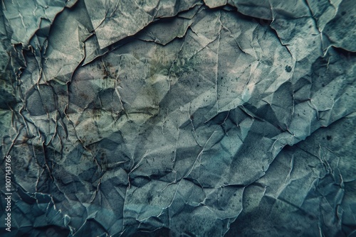A detailed view of a rocky outcropping