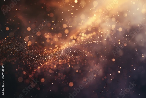 Close-up shot of a blurry background with soft lights, suitable for use as a texture or abstract design element