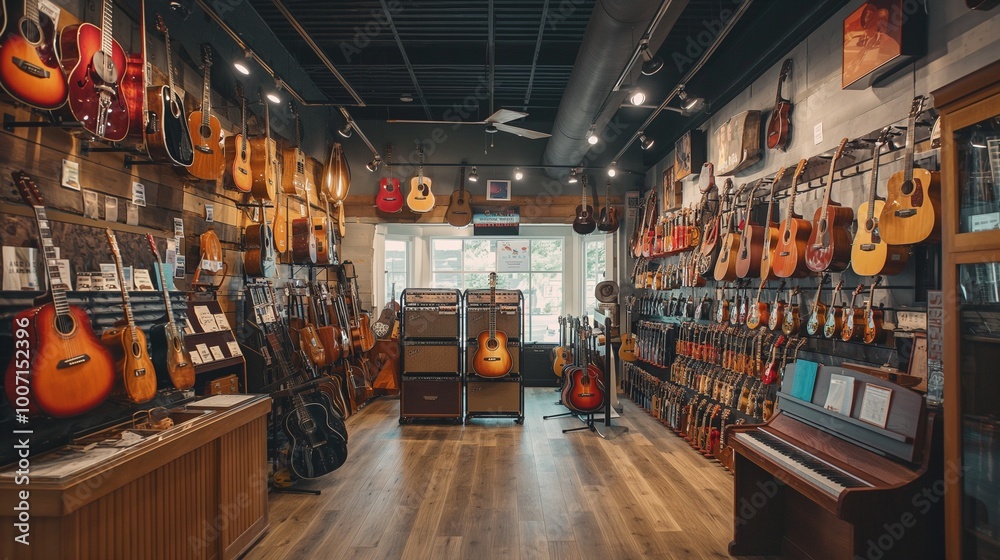 music store with a wide selection of instruments music store with a wide selection of instruments