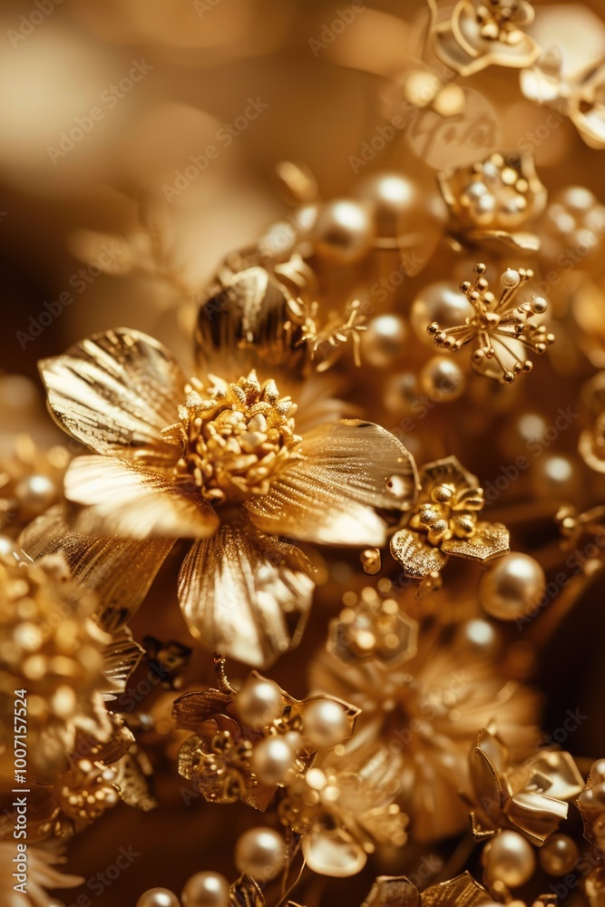 A close-up shot of a bunch of golden flowers A close-up shot of a bunch of golden flowers