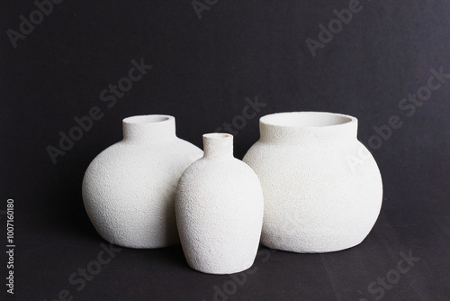 white ceramic vase